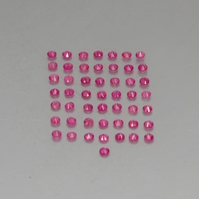 Achetez naturel ct rouge rubis gems, coupe roude, en provenance myanmar (birmanie) chez gemselect. en stock, livraison internationale!
