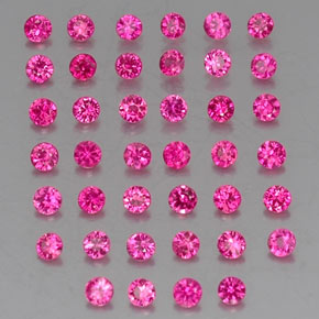 Achetez naturel ct rouge rubis gems, coupe roude, en provenance myanmar (birmanie) chez gemselect. en stock, livraison internationale!