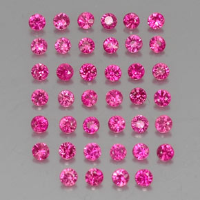 Achetez naturel ct rouge rubis gems, coupe roude, en provenance myanmar (birmanie) chez gemselect. en stock, livraison internationale!