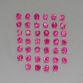 Achetez naturel ct rose rubis gems, coupe roude, en provenance myanmar (birmanie) chez gemselect. en stock, livraison internationale!