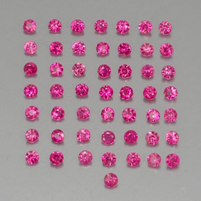 Achetez naturel ct rouge rubis gems, coupe roude, en provenance myanmar (birmanie) chez gemselect. en stock, livraison internationale!