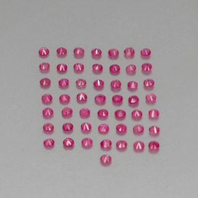 Achetez naturel ct rouge rubis gems, coupe roude, en provenance myanmar (birmanie) chez gemselect. en stock, livraison internationale!