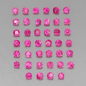 Achetez naturel ct rose rubis gems, coupe roude, en provenance myanmar (birmanie) chez gemselect. en stock, livraison internationale!