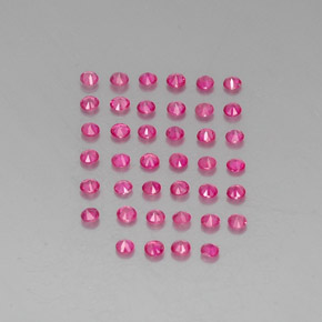 Achetez naturel ct rose rubis gems, coupe roude, en provenance myanmar (birmanie) chez gemselect. en stock, livraison internationale!