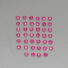 Achetez naturel ct rouge rubis gems, coupe roude, en provenance myanmar (birmanie) chez gemselect. en stock, livraison internationale!