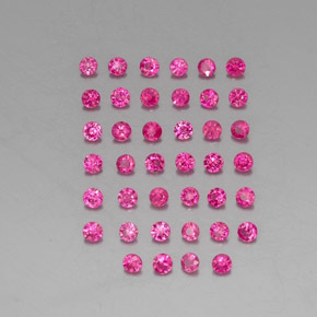 Achetez naturel ct rouge rubis gems, coupe roude, en provenance myanmar (birmanie) chez gemselect. en stock, livraison internationale!