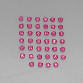 Achetez naturel ct rouge rubis gems, coupe roude, en provenance myanmar (birmanie) chez gemselect. en stock, livraison internationale!