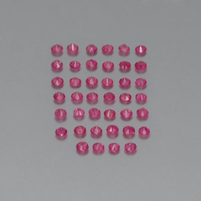 Achetez naturel ct rouge rubis gems, coupe roude, en provenance myanmar (birmanie) chez gemselect. en stock, livraison internationale!