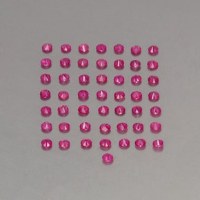 Achetez naturel ct rouge rubis gems, coupe roude, en provenance myanmar chez gemselect. en stock, livraison internationale!