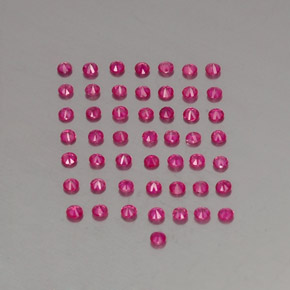 Achetez naturel ct rouge rubis gems, coupe roude, en provenance myanmar (birmanie) chez gemselect. en stock, livraison internationale!
