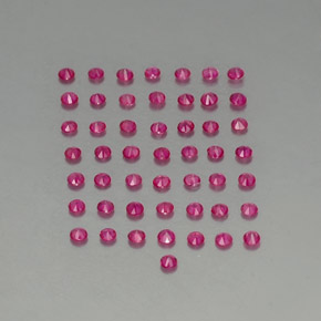 Achetez naturel ct rouge rubis gems, coupe roude, en provenance myanmar (birmanie) chez gemselect. en stock, livraison internationale!