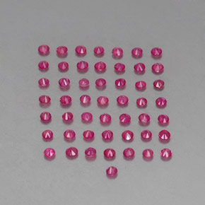 Achetez naturel 1,22ct rouge rubis gems, coupe roude, en provenance myanmar chez gemselect. en stock, livraison internationale!