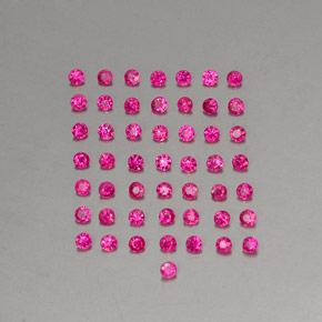 Achetez naturel 1,36ct rouge rubis gems, coupe roude, en provenance myanmar chez gemselect. en stock, livraison internationale!