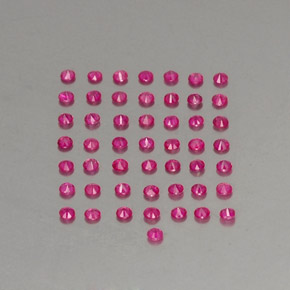 Achetez naturel 1,36ct rouge rubis gems, coupe roude, en provenance myanmar chez gemselect. en stock, livraison internationale!
