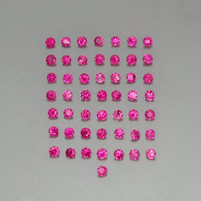 Achetez naturel ct rouge rubis gems, coupe roude, en provenance myanmar chez gemselect. en stock, livraison internationale!