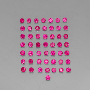 Achetez naturel ct rouge rubis gems, coupe roude, en provenance myanmar chez gemselect. en stock, livraison internationale!