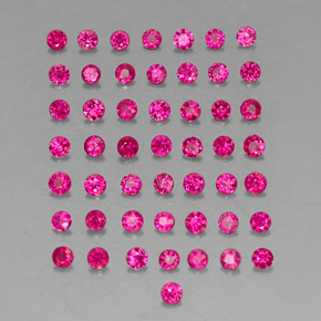Achetez naturel ct rouge rubis gems, coupe roude, en provenance myanmar chez gemselect. en stock, livraison internationale!