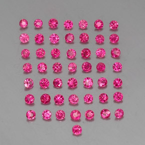 Achetez naturel ct rouge rubis gems, coupe roude, en provenance myanmar chez gemselect. en stock, livraison internationale!