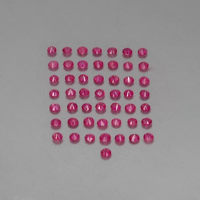Achetez naturel ct rouge rubis gems, coupe roude, en provenance myanmar chez gemselect. en stock, livraison internationale!