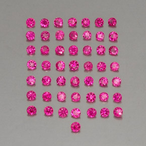 Achetez naturel ct rouge rubis gems, coupe roude, en provenance myanmar chez gemselect. en stock, livraison internationale!