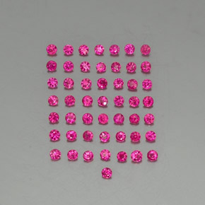 Achetez naturel 1,33ct rouge rubis gems, coupe roude, en provenance myanmar chez gemselect. en stock, livraison internationale!