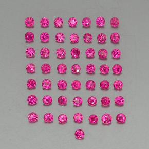 Achetez naturel 1,33ct rouge rubis gems, coupe roude, en provenance myanmar chez gemselect. en stock, livraison internationale!