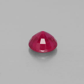 Rubis rouge naturelle coupe roude, 1,94 ct, VS-SI