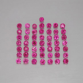 Achetez naturel ct rouge rubis gems, coupe roude, en provenance myanmar chez gemselect. en stock, livraison internationale!