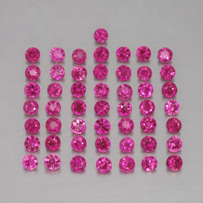Achetez naturel ct rouge rubis gems, coupe roude, en provenance myanmar chez gemselect. en stock, livraison internationale!