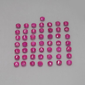 Achetez naturel ct rouge rubis gems, coupe roude, en provenance myanmar chez gemselect. en stock, livraison internationale!