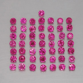Achetez naturel ct rouge rubis gems, coupe roude, en provenance myanmar chez gemselect. en stock, livraison internationale!