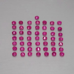 Achetez naturel ct rouge rubis gems, coupe roude, en provenance myanmar chez gemselect. en stock, livraison internationale!