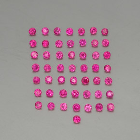 Achetez naturel 1,37ct rouge rubis gems, coupe roude, en provenance myanmar chez gemselect. en stock, livraison internationale!