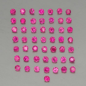 Achetez naturel 1,37ct rouge rubis gems, coupe roude, en provenance myanmar chez gemselect. en stock, livraison internationale!
