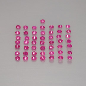 Achetez naturel ct rouge rubis gems, coupe roude, en provenance myanmar (birmanie) chez gemselect. en stock, livraison internationale!