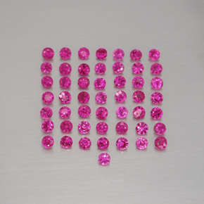 Achetez naturel ct rouge rubis gems, coupe roude, en provenance myanmar chez gemselect. en stock, livraison internationale!