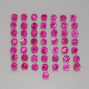 Achetez naturel ct rouge rubis gems, coupe roude, en provenance myanmar chez gemselect. en stock, livraison internationale!