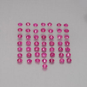 Achetez naturel ct rouge rubis gems, coupe roude, en provenance myanmar chez gemselect. en stock, livraison internationale!