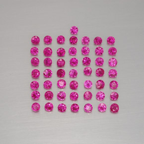 Achetez naturel ct rouge rubis gems, coupe roude, en provenance myanmar chez gemselect. en stock, livraison internationale!