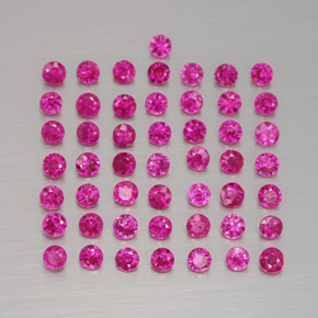 Achetez naturel ct rouge rubis gems, coupe roude, en provenance myanmar chez gemselect. en stock, livraison internationale!