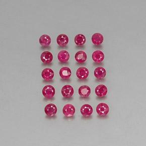 Achetez naturel 2,18ct rouge rubis gems, coupe roude, en provenance myanmar chez gemselect. en stock, livraison internationale!