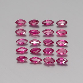 Achetez naturel ct rouge rubis gems, marquise, en provenance thaïlande chez gemselect. en stock, livraison internationale!