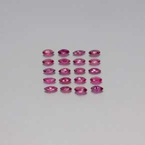 Achetez naturel ct rouge rubis gems, marquise, en provenance thaïlande chez gemselect. en stock, livraison internationale!