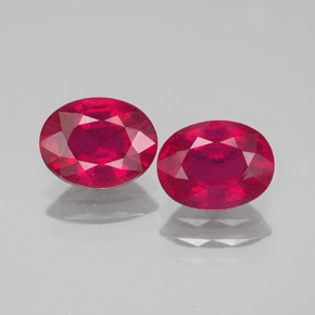 Achetez naturel ct rouge rubis gems, coupe ovale, en provenance madagascar chez gemselect. en stock, livraison internationale!