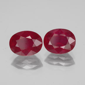 Achetez naturel ct rouge rubis gems, coupe ovale, en provenance madagascar chez gemselect. en stock, livraison internationale!