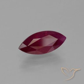 Rubis Rouge foncé naturelle Marquise, 1.90 ct, VS-SI