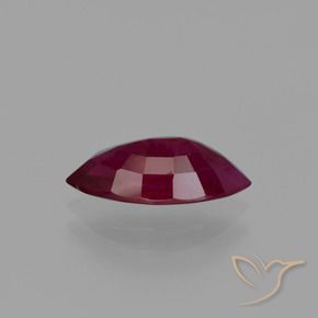Rubis Rouge foncé naturelle Marquise, 1.90 ct, VS-SI