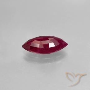 Rubis Rouge moyen naturelle Marquise, 1.41 ct, VS-SI