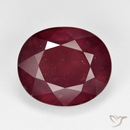 15.05ct Naturel Rouge vif Rubis, ovale, VS-SI