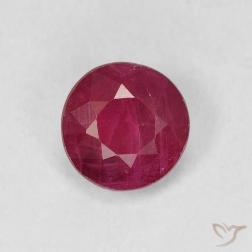0.79ct Naturel Cramoisi profond Rubis, Tour, VS-SI